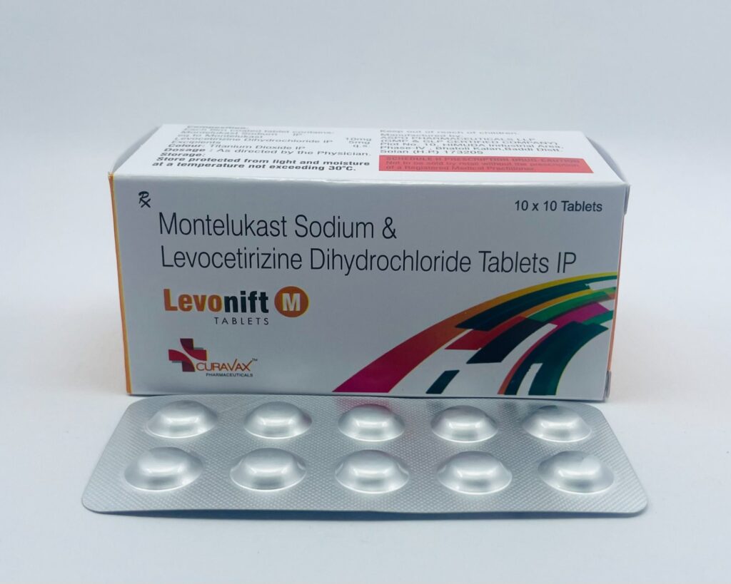 montelukast sodium and levocetirizine

