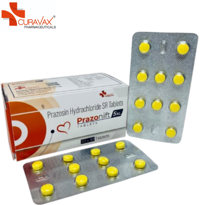 Prazosin Hydrochloride SR 5 mg (Prazonift 5XL Tablet)